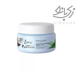 LOVE NATURE Hydrating Face Cream with Organic Aloe Vera & Coconut code:34821